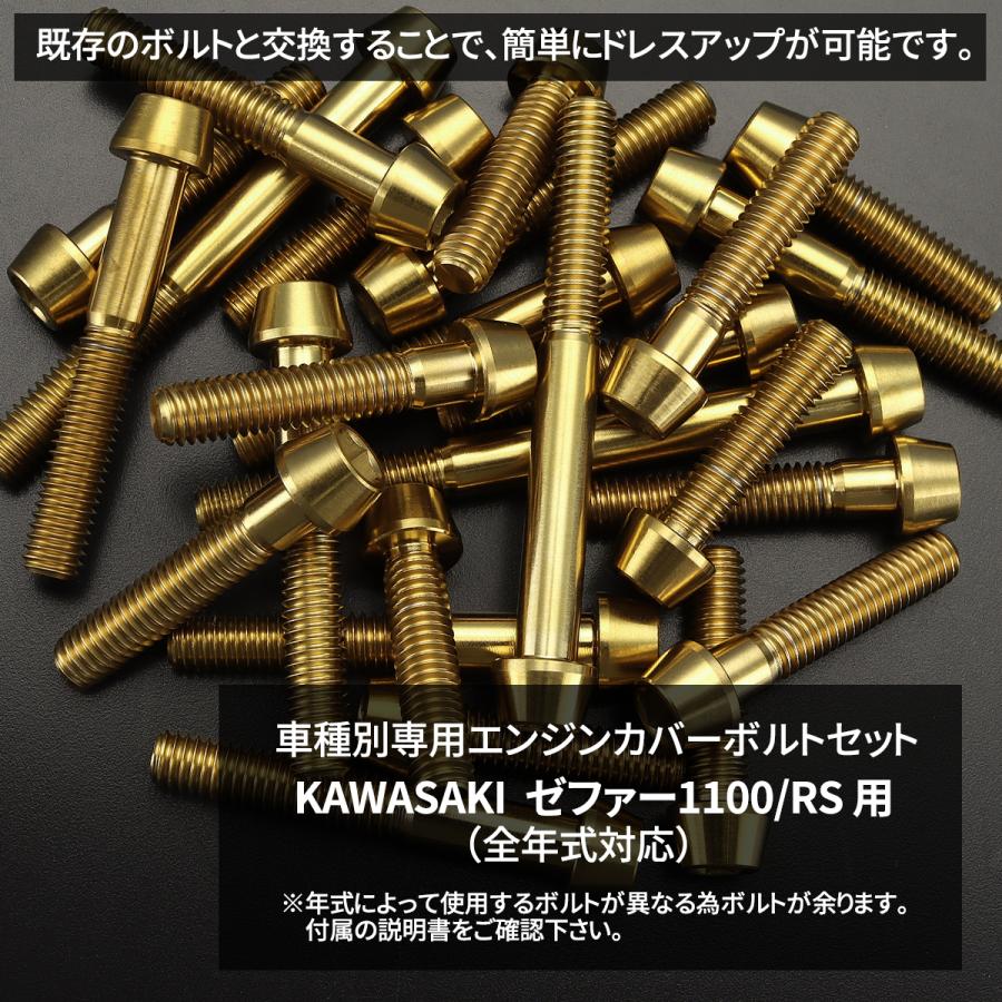 カワサキ ゼファー1100 RS エンジンカバー クランクケース