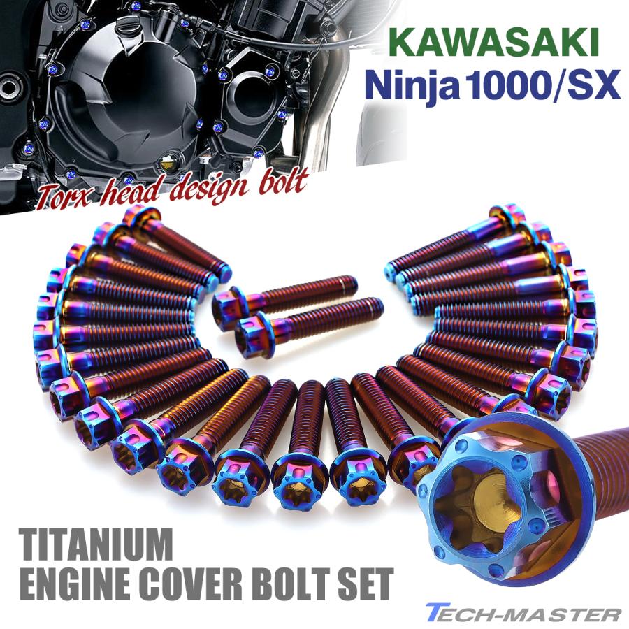 アクセサリー n_t1007 カワサキ ニンジャ1000/SX Ninja エンジンカバー クランクケース