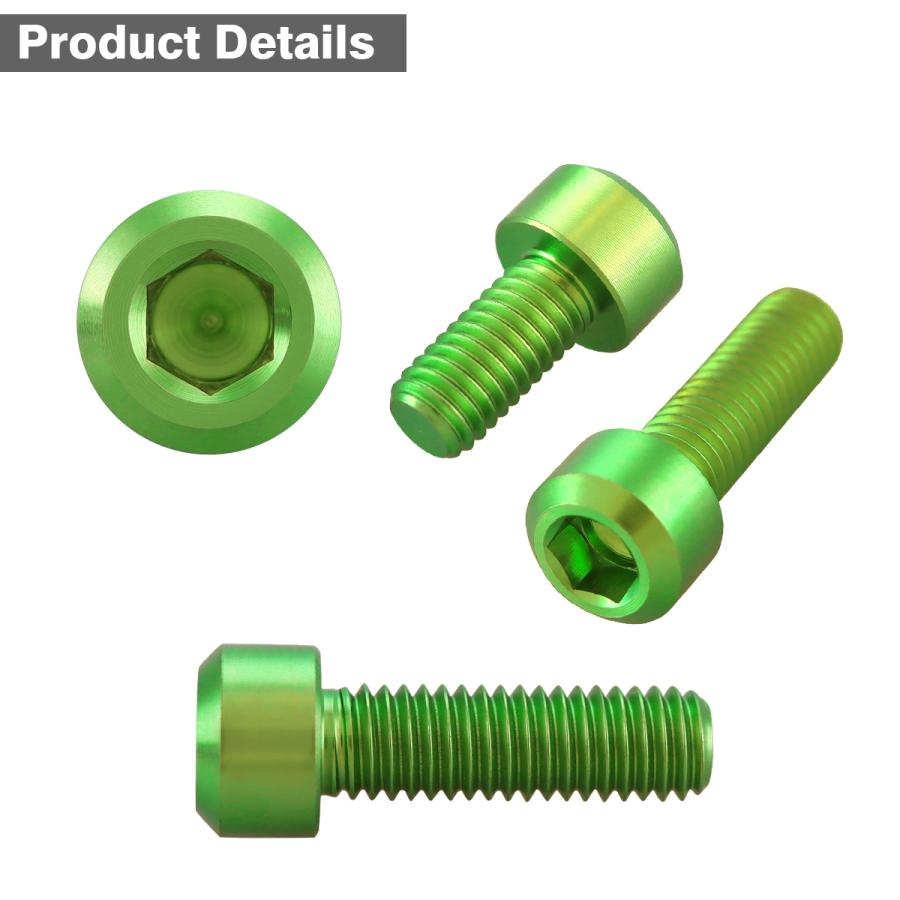 TECHーMASTER（テックマスター） タンクキャップ チタンボルト バイク