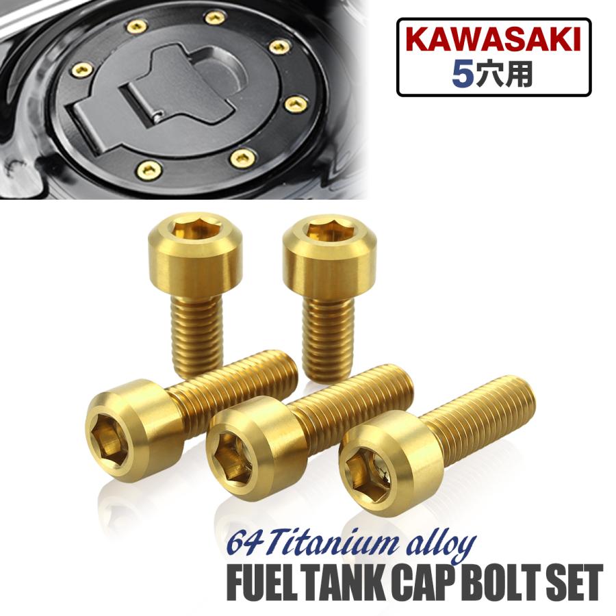 TECHーMASTER（テックマスター） タンクキャップ チタンボルト バイク