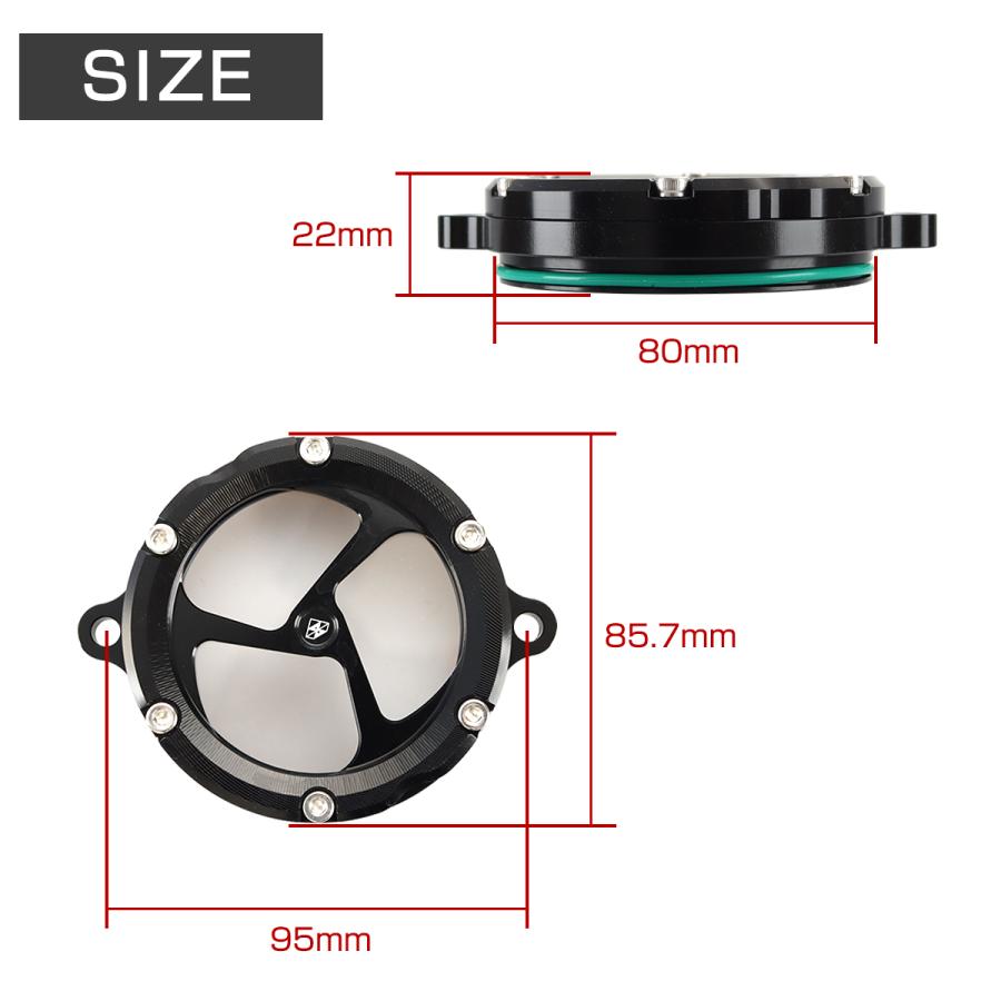 ホンダ（HONDA） シリンダー ヘッドサイドカバー スケルトン