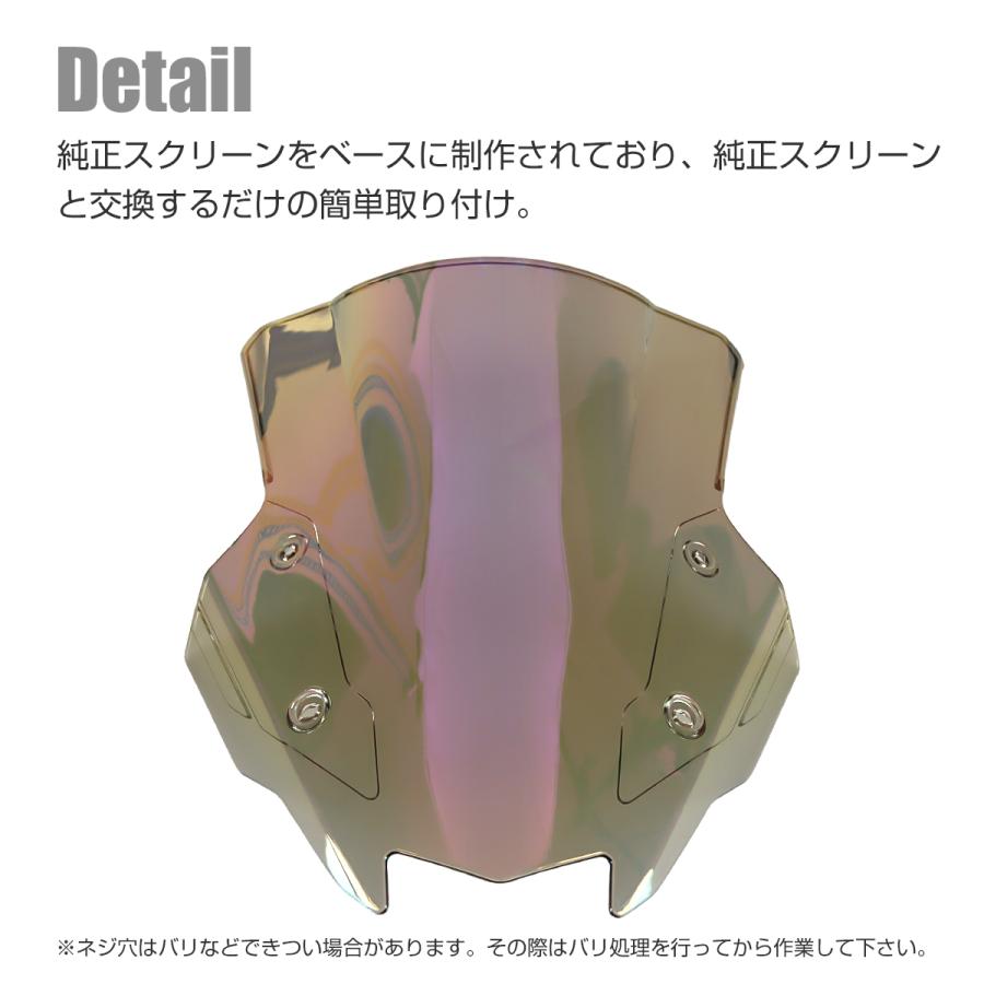 NINJA1000SX 大型ウインドシールド Webike | WRS ダブリューアールエス ウインドスクリーン