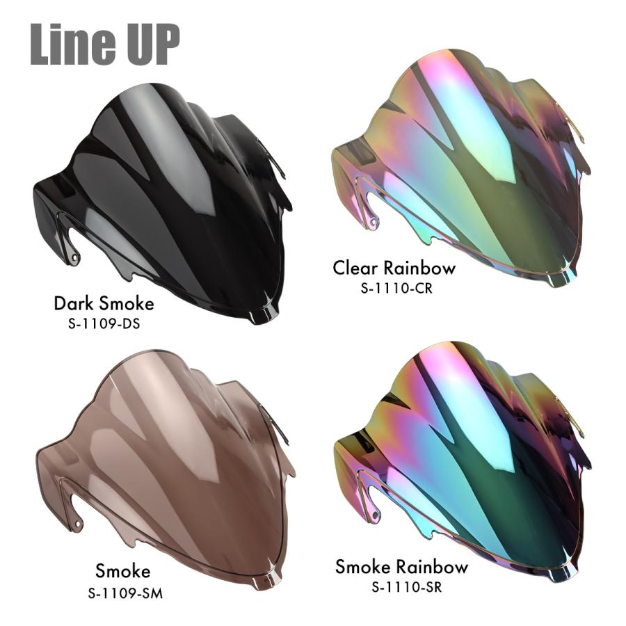 GSX1300R ハヤブサ 22-25 HAYABUSA ダブルバブル レーシングスクリーン