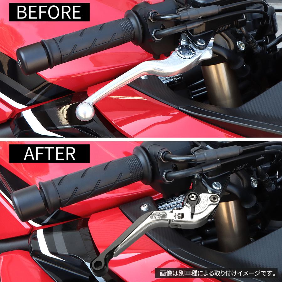 Ninja ZX-10R ZX-10RR ブレーキレバー クラッチレバー セット ZX10R