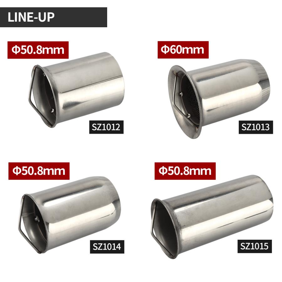 バイク用 インナーサイレンサー 外径50.8mm Φ50.8×72mm 汎用 マフラー