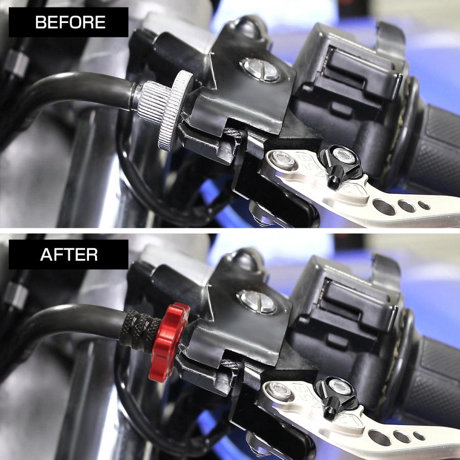 クラッチケーブル アジャスター 汎用 M8 P1.25 T6アルミ削り出し 4色 | ブランド登録なし | 05