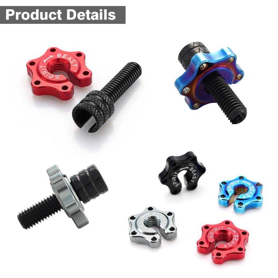 クラッチケーブル アジャスター 汎用 M8 P1.25 T6アルミ削り出し 4色 | ブランド登録なし | 08