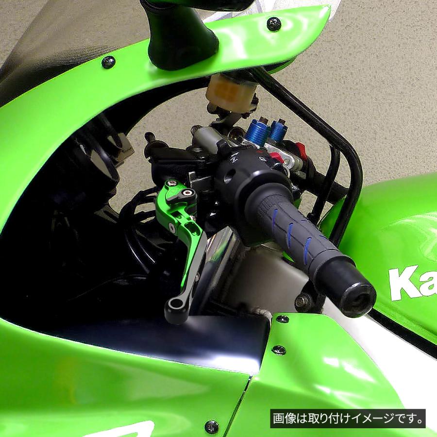 Ninja ZX-12R ZX10-R ブレーキ クラッチ レバー セット カワサキ ZX-9R Z1000 ZZR600 ヴェルシス1000 など SZ237｜tmst｜09