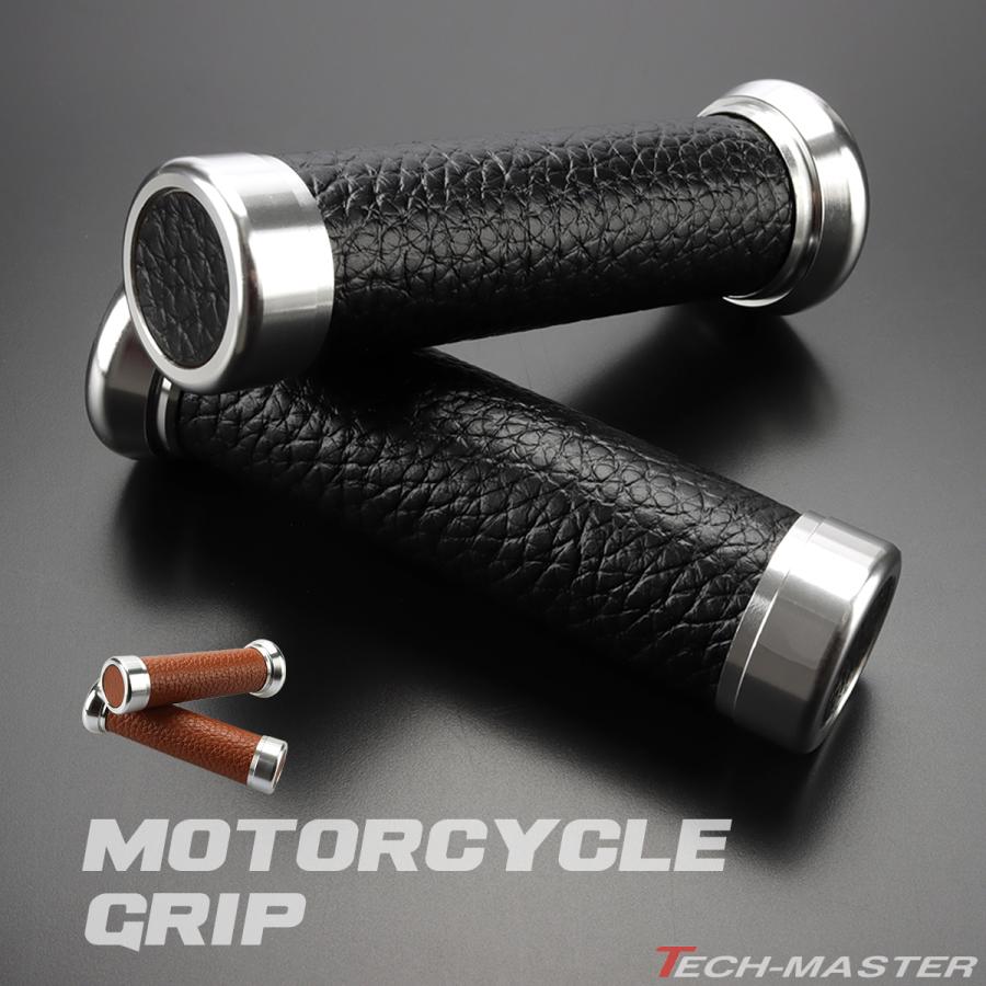バイクグリップ22mm黒 Amazon | 八角 ラバー グリップ 黒 ハンドル バーエンド 非貫通 22.2mm