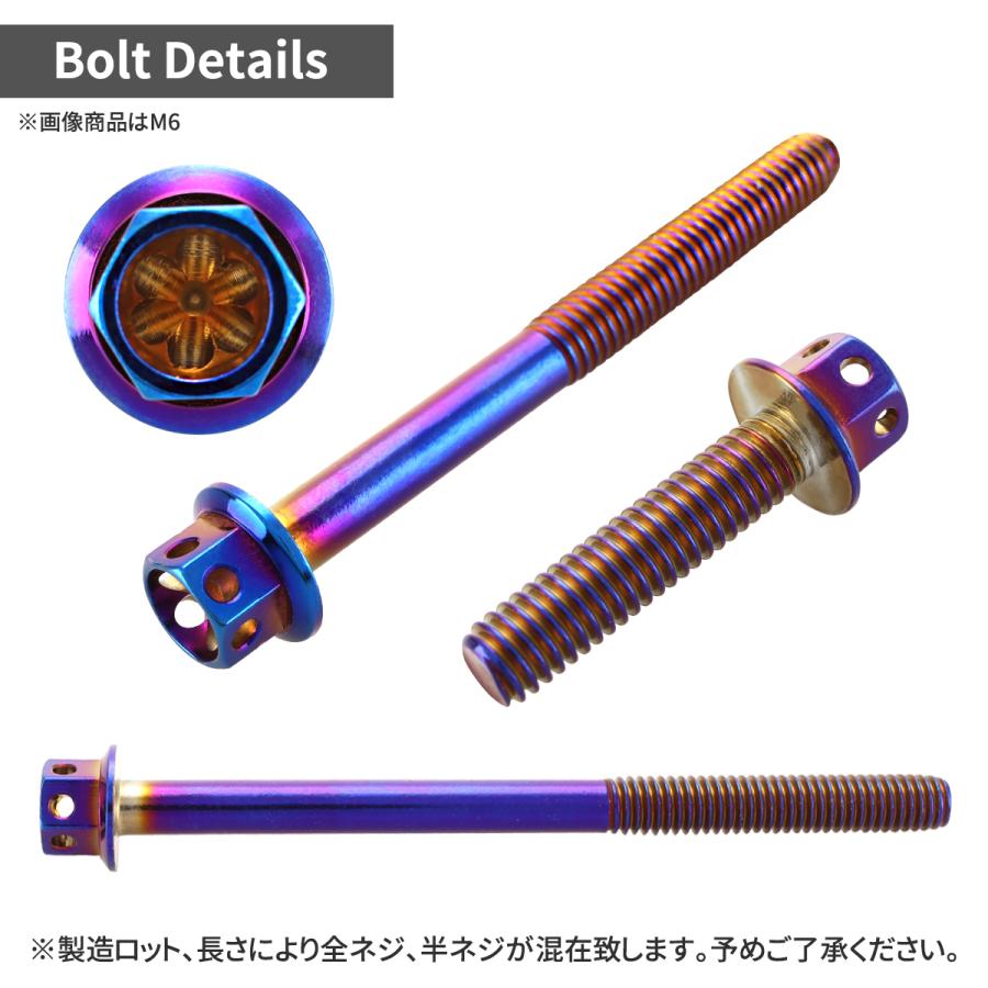 ステンレスボルト M10×40mm P1.25 六角ボルト フラワーヘッド