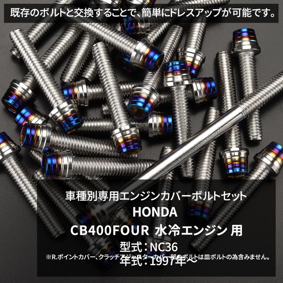 ホンダ CB400FOUR NC36 1997年〜 水冷 エンジンカバー クランク
