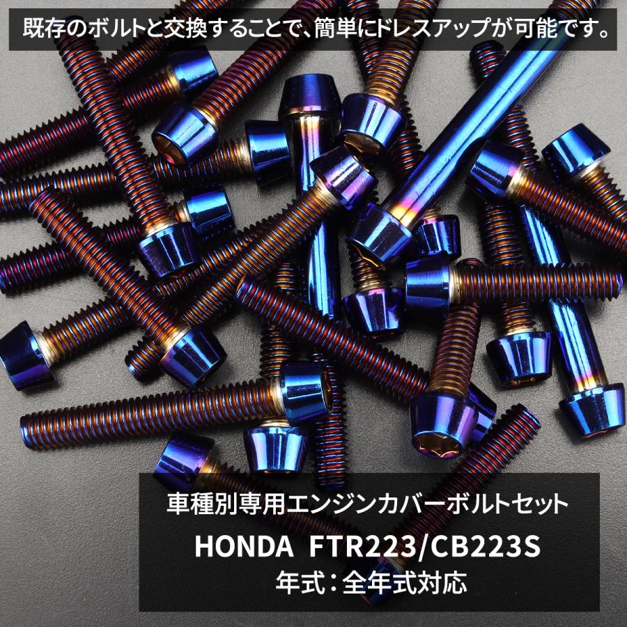 TECHーMASTER（テックマスター） FTR223 CB223S エンジンカバー