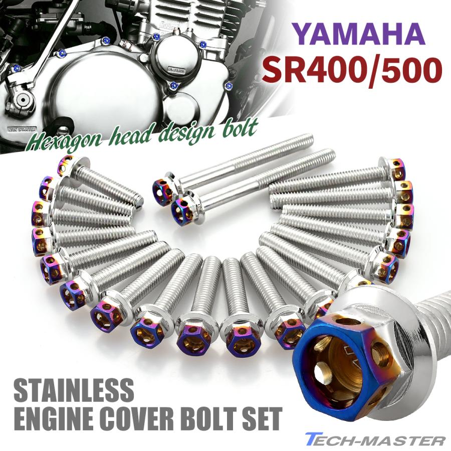 TECHーMASTER（テックマスター） SR400 SR500 エンジンカバー クランク