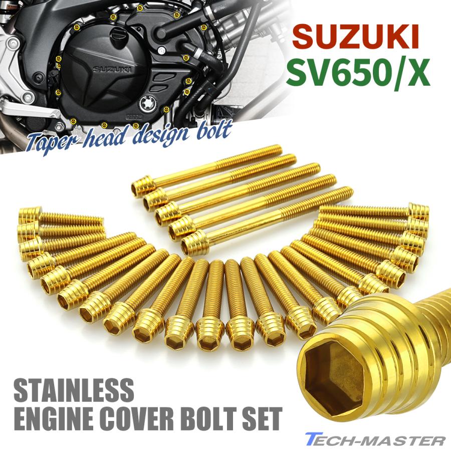 TECHーMASTER（テックマスター） SV650/X エンジンカバー クランク