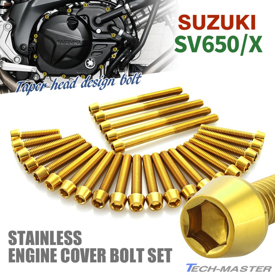 TECHーMASTER（テックマスター） SV650/X エンジンカバー クランク