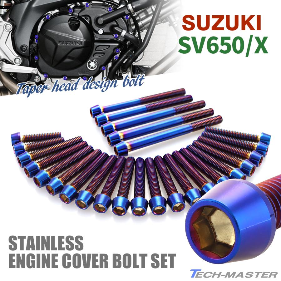 TECHーMASTER（テックマスター） SV650/X エンジンカバー クランク