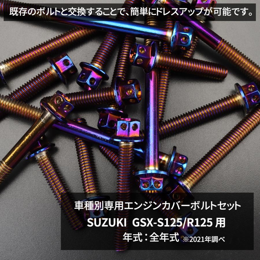 TECHーMASTER（テックマスター） GSX-S125 GSX-R125 エンジンカバー