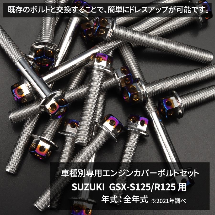 TECHーMASTER（テックマスター） GSX-S125 GSX-R125 エンジンカバー