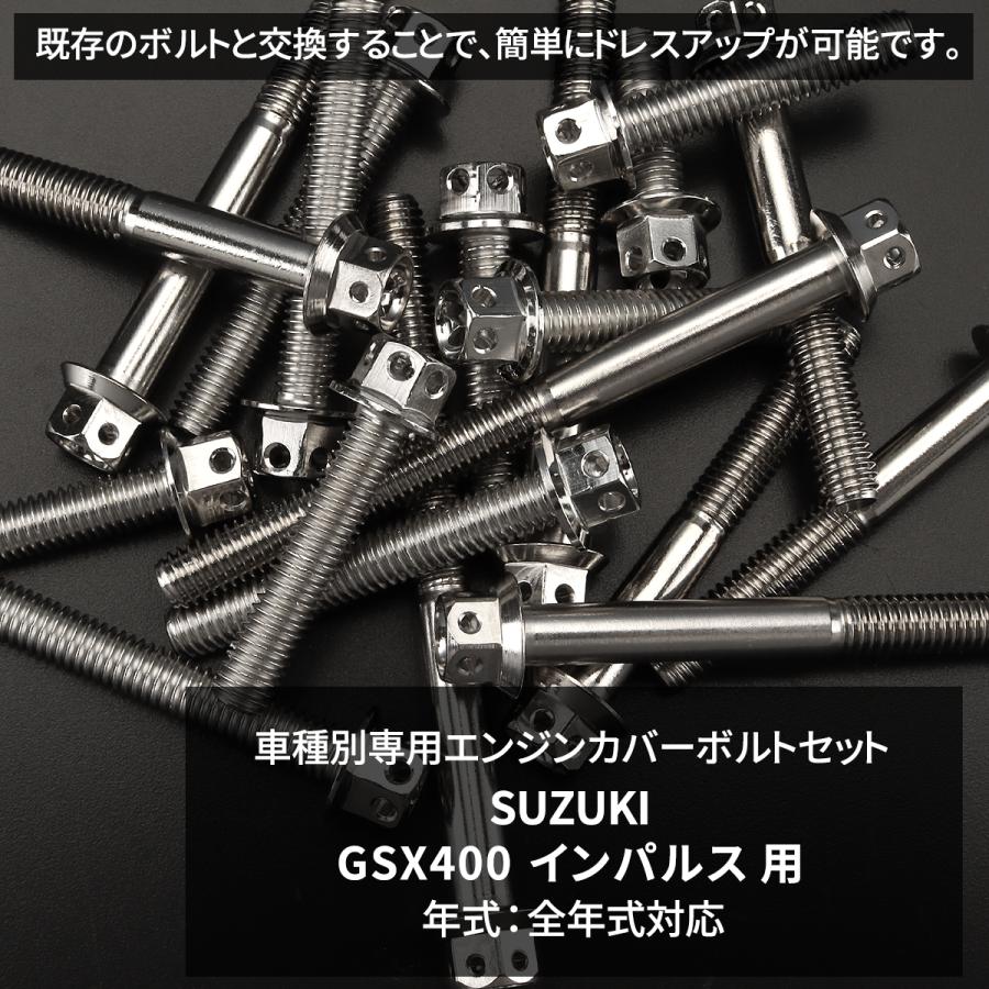 TECHーMASTER（テックマスター） GSX400インパルス エンジンカバー