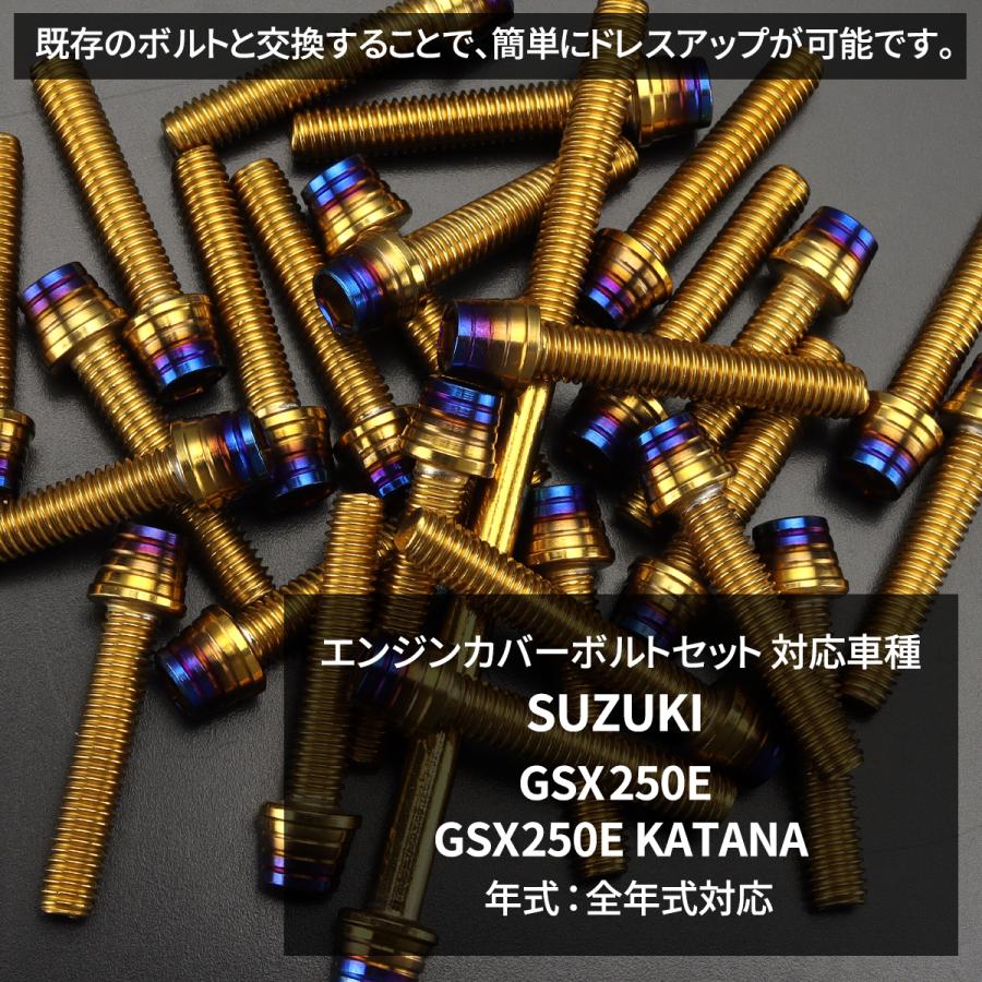 TECHーMASTER（テックマスター） GSX250E KATANA エンジンカバー