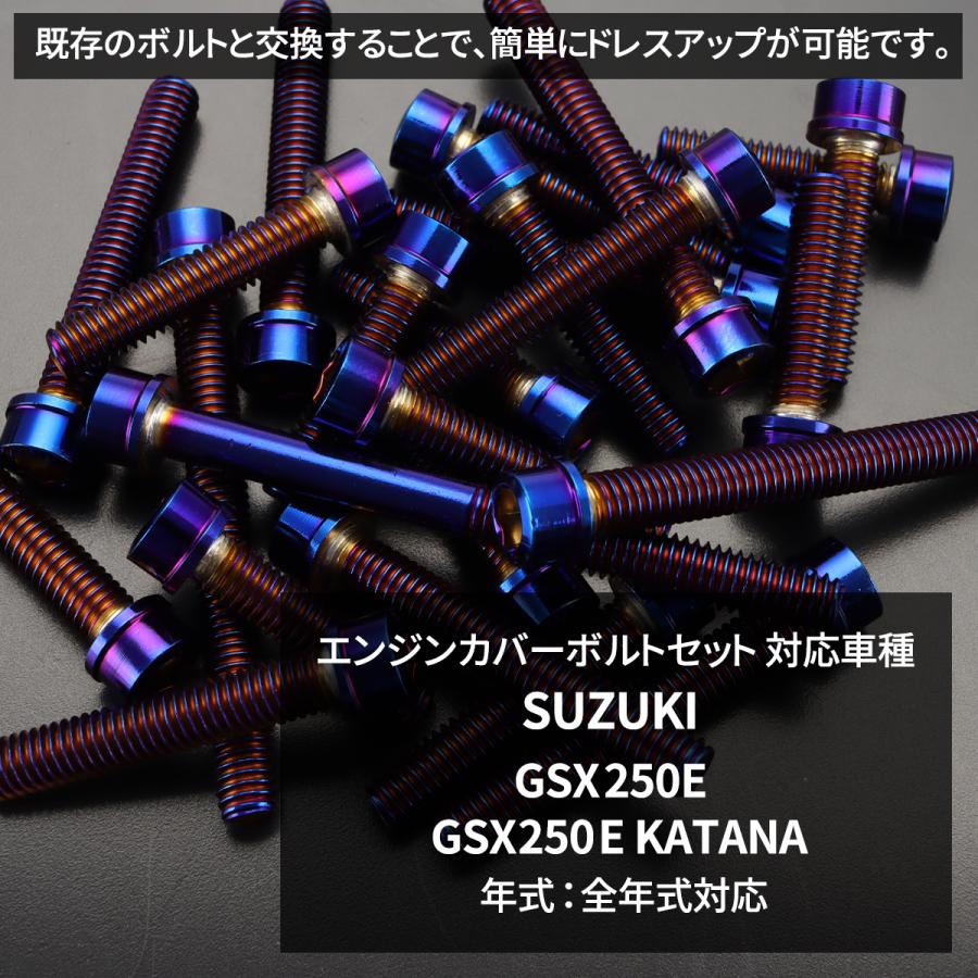 TECHーMASTER（テックマスター） GSX250E KATANA エンジンカバー