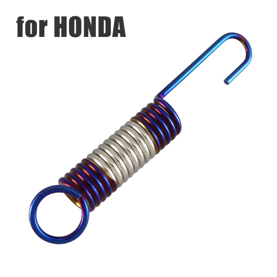 バイク センター スタンド スプリング 105mm ホンダ車用 ステンレス シルバー×焼きチタンカラー TE0030 | YAMAHA