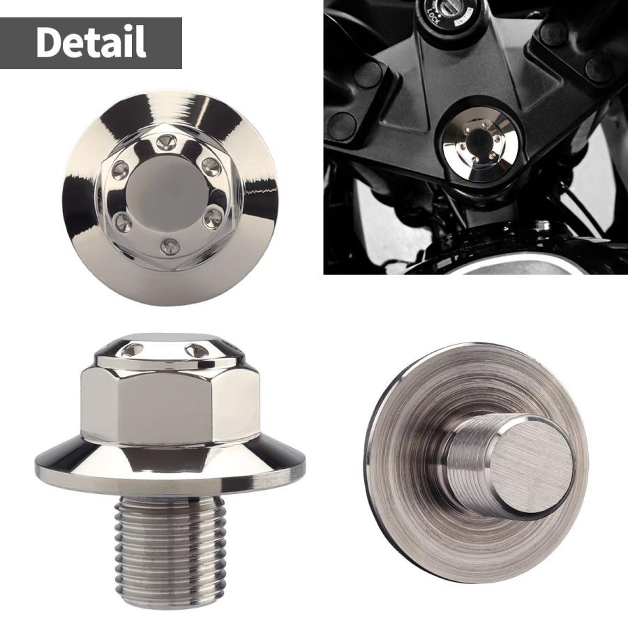 ステアリング ステムボルト M16 P1.50 ホールヘッド SUSステンレス シルバー TH0150 | ブランド登録なし | 01