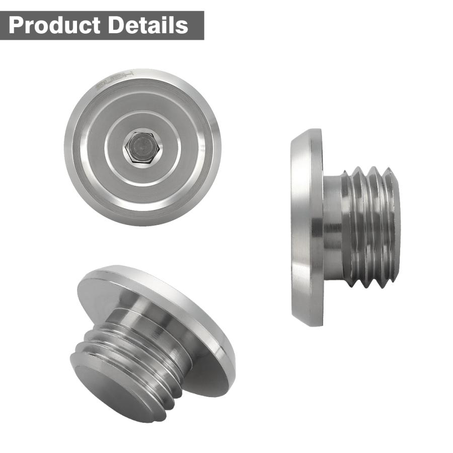 オイルフィラーキャップ M20×P2.5mm 六角穴付き SUS304ステンレス マットタイプ シルバー 汎用 ホンダ カワサキ スズキ ヤマハ ドゥカティ TH0477 | YAMAHA | 03