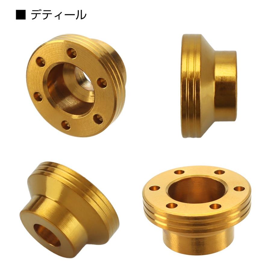 段付き カラー M6 フジツボ型 ワッシャー SUS304ステンレス ゴールド 2個セット TH0502 | ブランド登録なし | 01