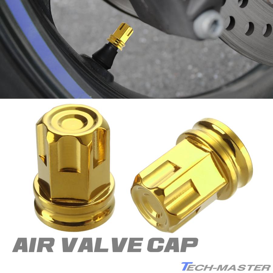 天 エアバルブキャップ タイヤ バルブキャップ 2個入り ステンレス