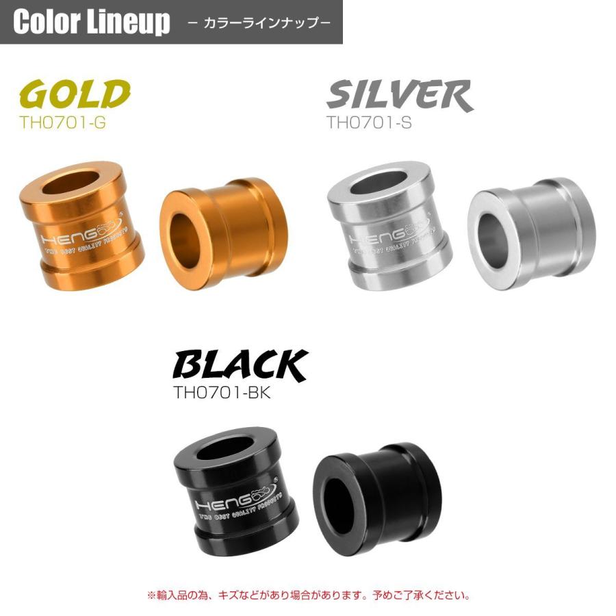 アルミスペーサー 内径12mm 外径22mm 長20mm カラー ワッシャー M12