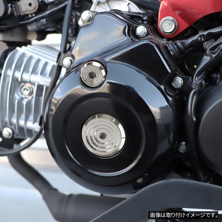 クランクケースカバー キャップ セット スズキ車汎用 SUS304 シルバー TH0735 | スズキ | 02