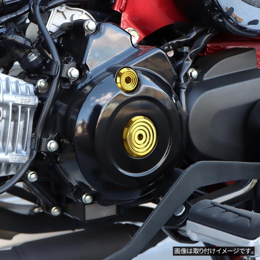 クランクケースカバー キャップ セット スズキ車汎用 SUS304 ゴールドカラー TH0736 | スズキ | 01