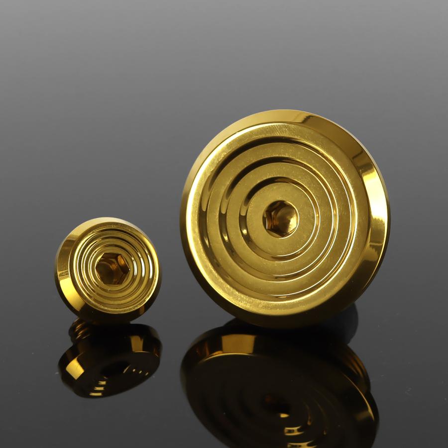 クランクケースカバー キャップ セット スズキ車汎用 SUS304 ゴールドカラー TH0736 | スズキ | 03