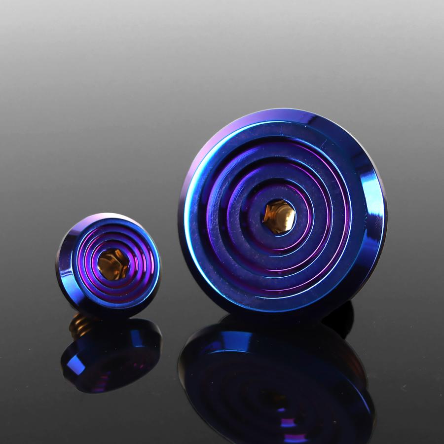 クランクケースカバー キャップ セット スズキ車汎用 SUS304 焼きチタンカラー TH0737 | スズキ | 03