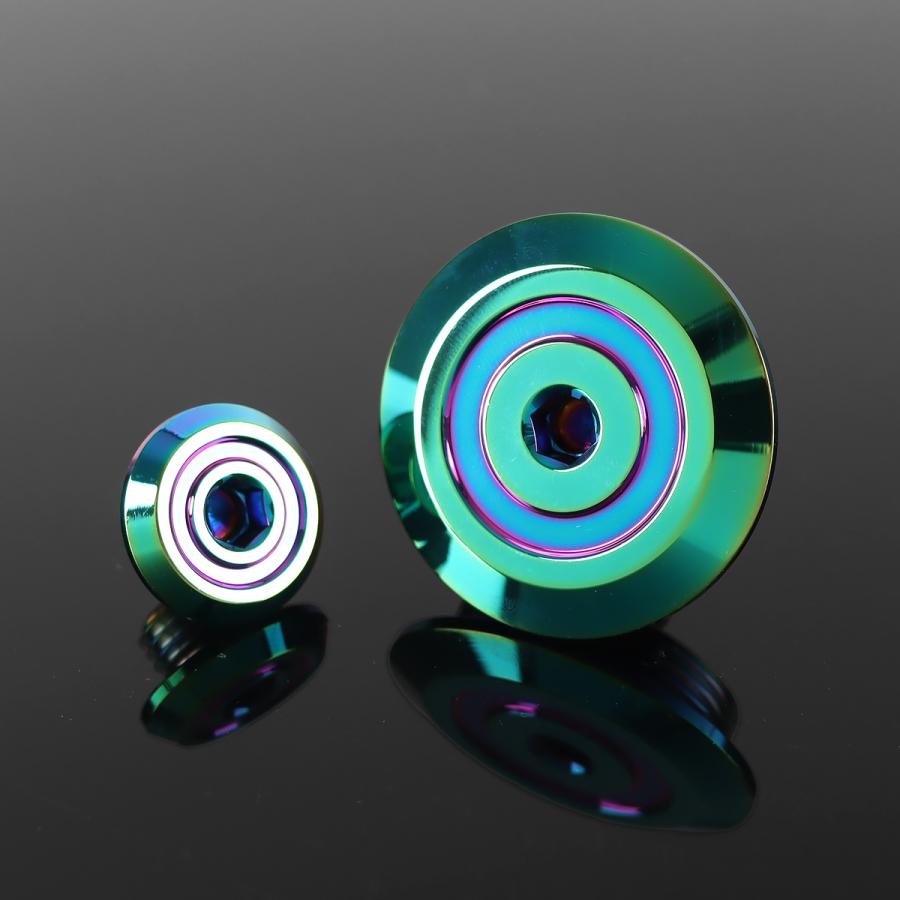 ジェネレーター カバーキャップ タイミングホール プラグ ハンターカブ ダックス125 モンキー125 グロム レブル250 CB400SF CB1300SF レインボーグリーン TH0744 | ホンダ | 03