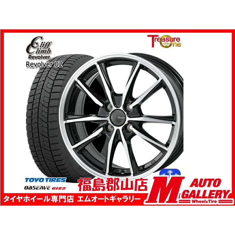 OBSERVE 郡山 新品 スタッドレスホイールセット1台分 クリフクライム 