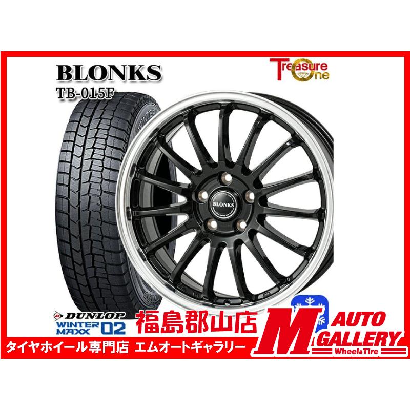 WINTER MAXX 02 郡山 新品 スタッドレスセット1台分 ブロンクス TB015F