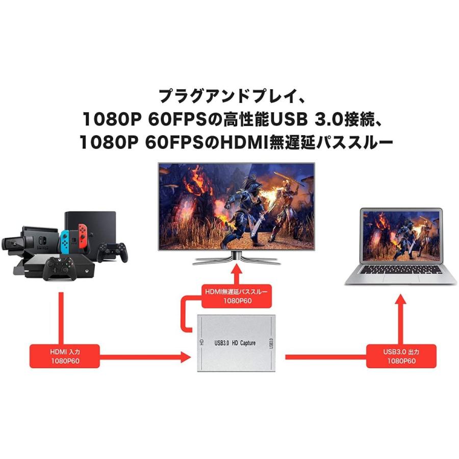 Seal限定商品 キャプチャーボード Hdmi Usb3 0 1080p60 ストリーミングと録画 Switch Ps4 Xbox Wii U Webcam対 高速配送 Studiostodulky Cz