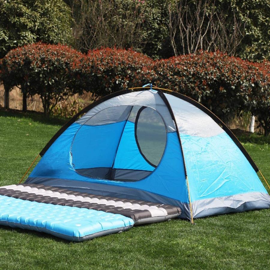 最新人気 Azarxis テント ツーリングテント ソロテント 二重層 前室 1 2 3 4人用 3 4シーズン 防水 通気 軽量 紫外線カット キャ 激安の Zoetalentsolutions Com