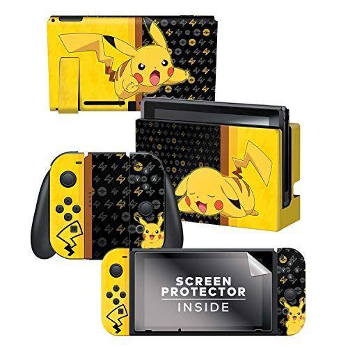 Nintendo Switch 任天堂スイッチ 本体 コントローラー用 スキンシール 液晶保護シール ステッカー ポケモン ピカチュウ 任天 Sawatana 通販 Yahoo ショッピング