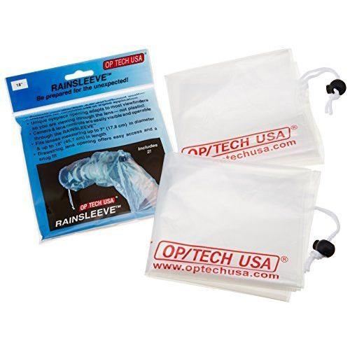 OP/TECH USA 9001252 Rainsleeve Clear 2-Pack Mega 