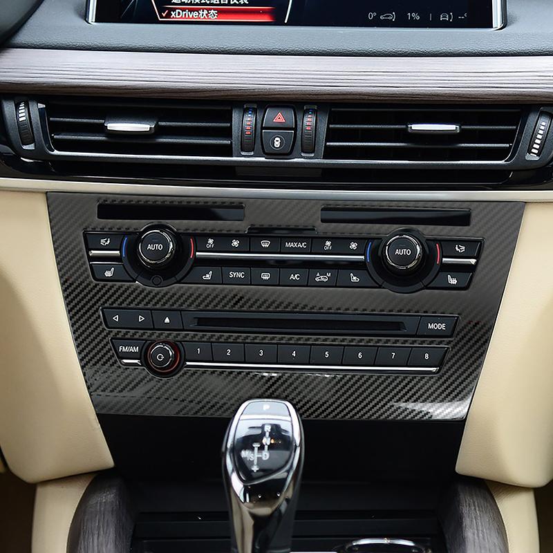 エアコン/オーディオパネル BMW X5 X6 F15 F16 CDフレーム 装飾 インテリアアクセサリー エアコン bmw0116