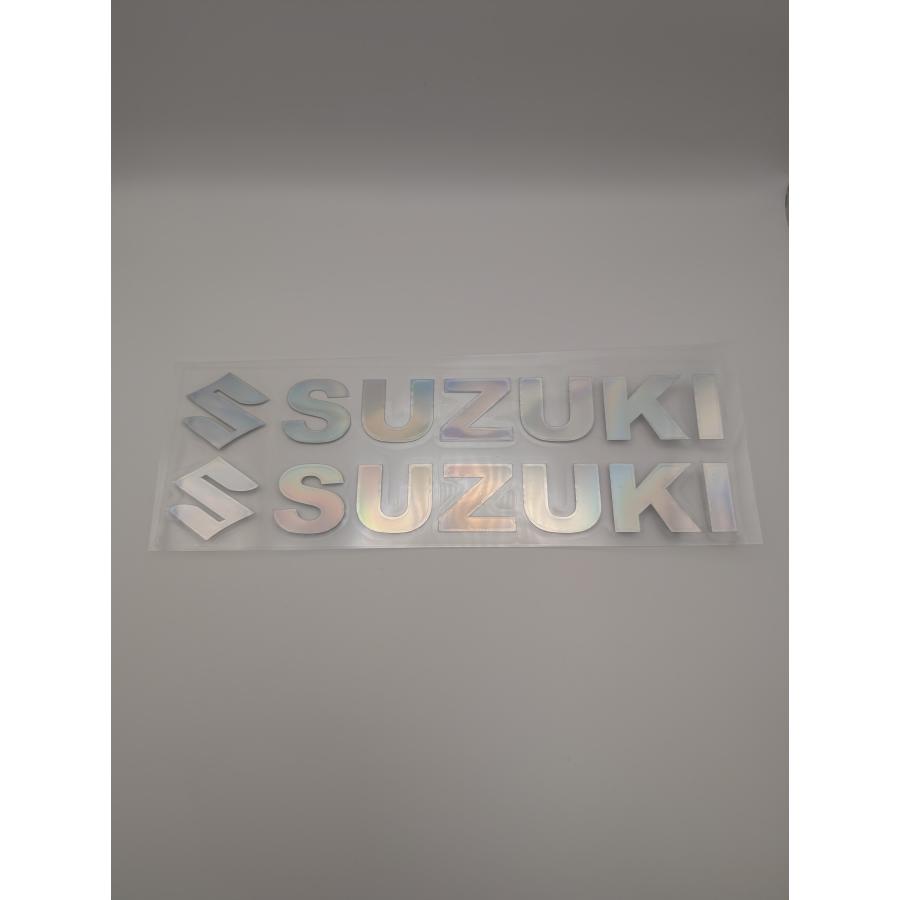 スズキ ステッカー ロゴ SUZUKI カッティングステッカー デカール 転写