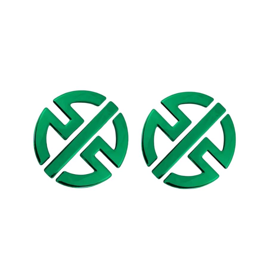カワサキ リバーマーク エンブレム ステッカー 3D 立体ステッカー