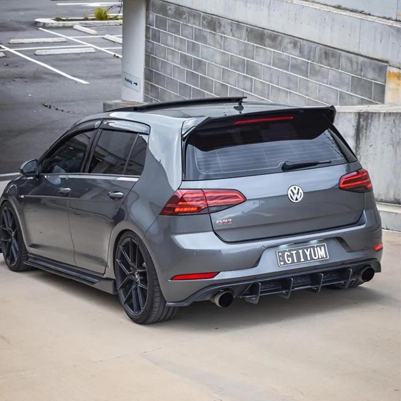 VW フォルクスワーゲン ゴルフ 7 MK7 GTI リアルーフスポイラー ABS リアルーフ ウイング ボディキット｜tmyx2｜02