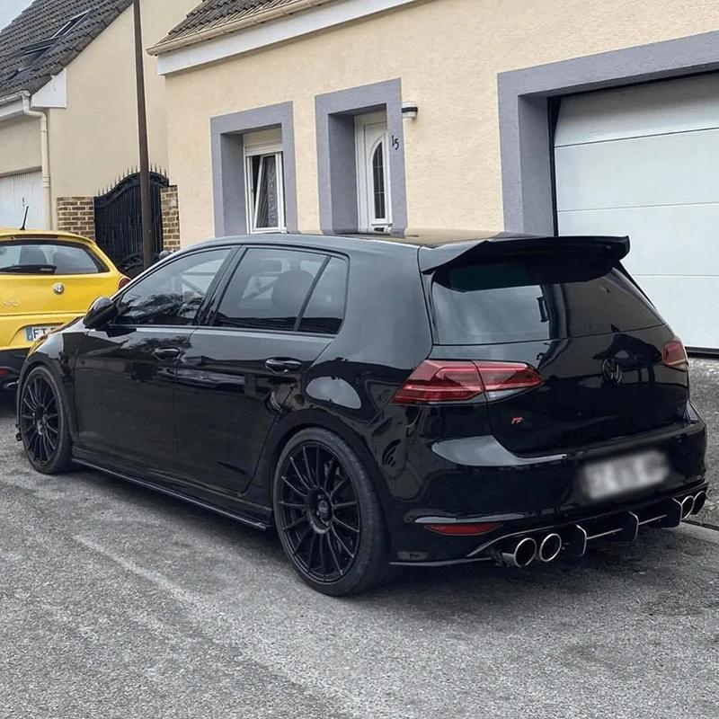 VW フォルクスワーゲン ゴルフ 7 MK7 GTI リアルーフスポイラー ABS リアルーフ ウイング ボディキット｜tmyx2｜04