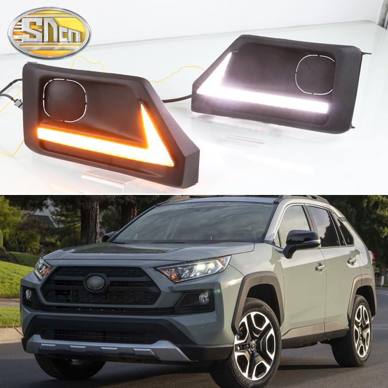 デイライト トヨタ RAV4 シーケンシャルウインカー DRL LED デイタイム 