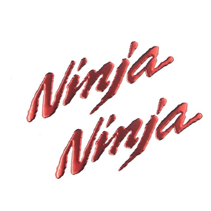 カワサキ Ninja ステッカー エンブレム ニンジャ 3D 立体ステッカー
