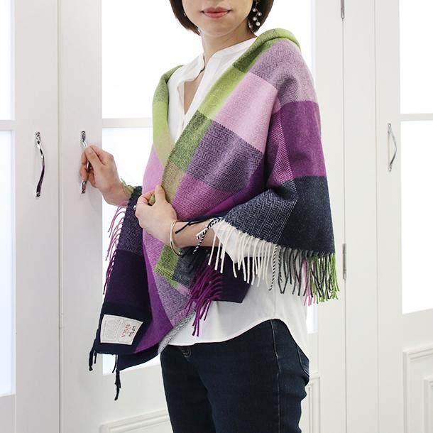 AVOCA ブランケット ラムウール100% おしゃれ ストール ひざ掛け AVOCA ブランケット ラムウール100% おしゃれ ストール ひざ掛け